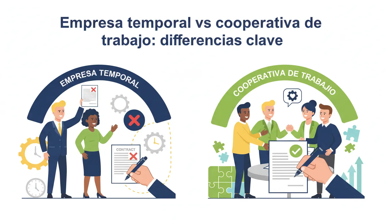 Empresa Temporal vs Cooperativa de Trabajo: Diferencias Clave