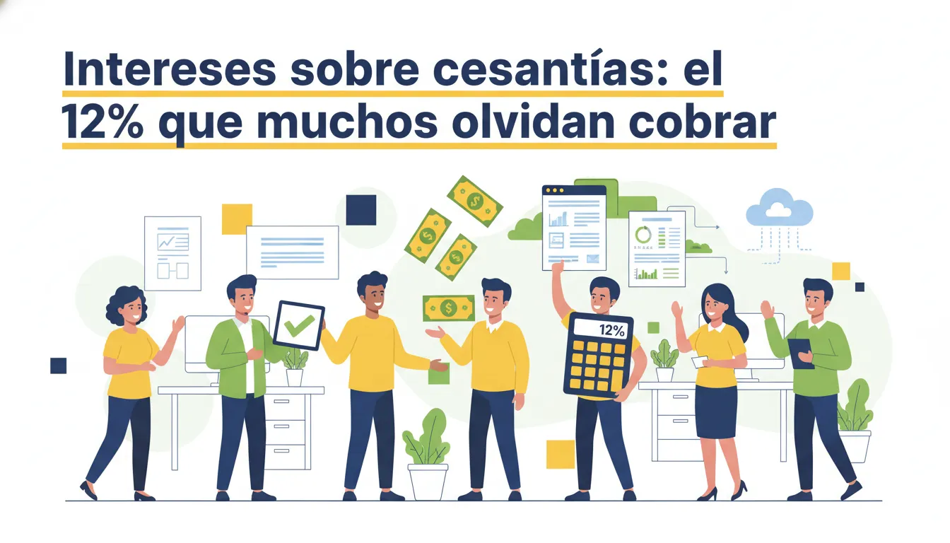 Intereses sobre Cesantias: El 12% que Muchos Olvidan Cobrar