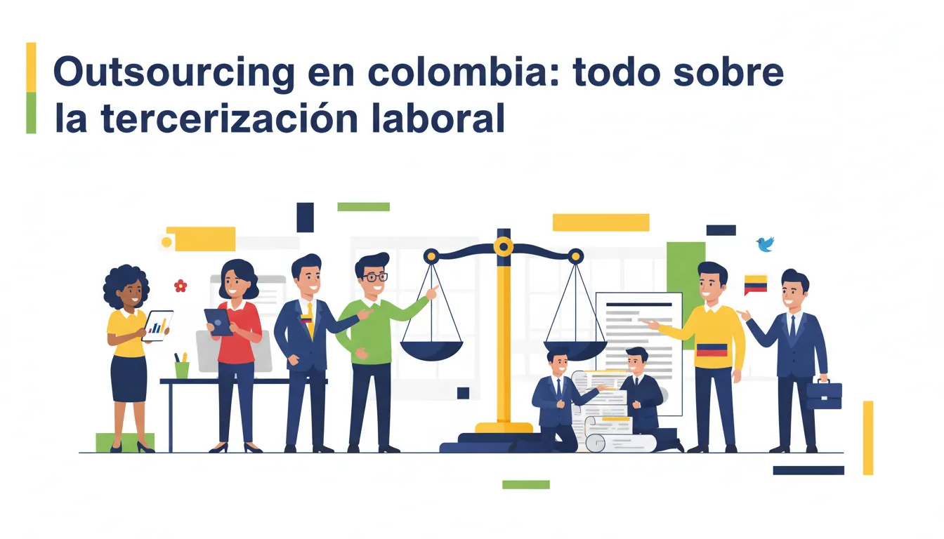 Outsourcing en Colombia: Todo sobre la Tercerización Laboral