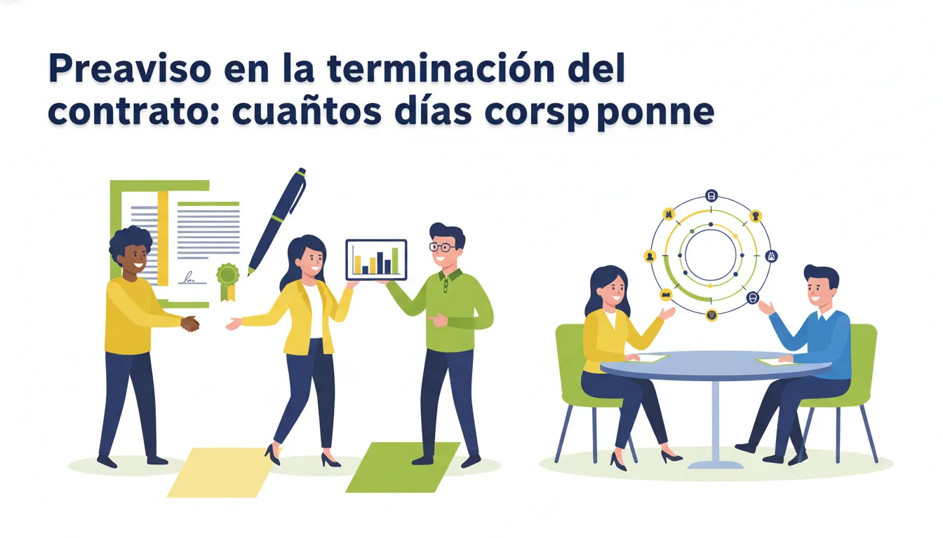 Preaviso en la Terminación del Contrato: Cuántos Días Corresponden
