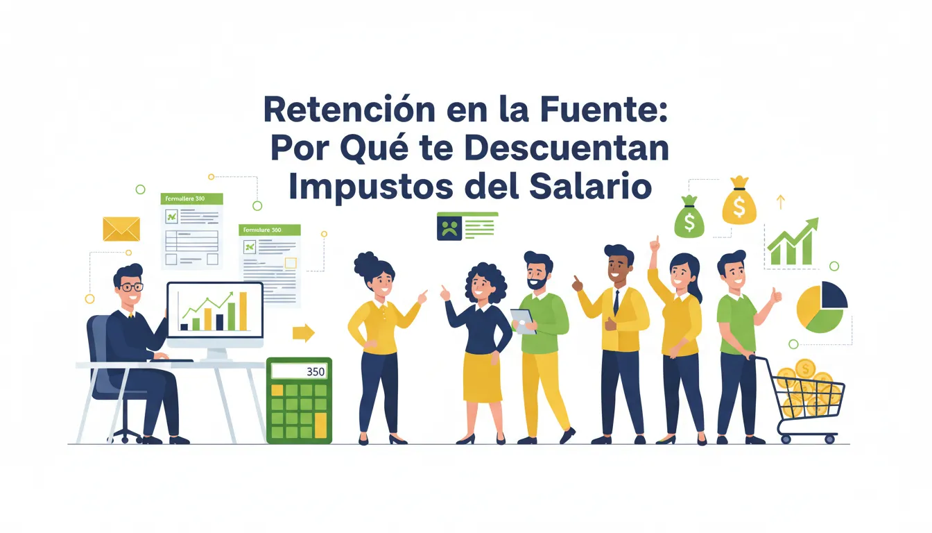 Retención en la Fuente: Por Qué te Descuentan Impuestos del Salario