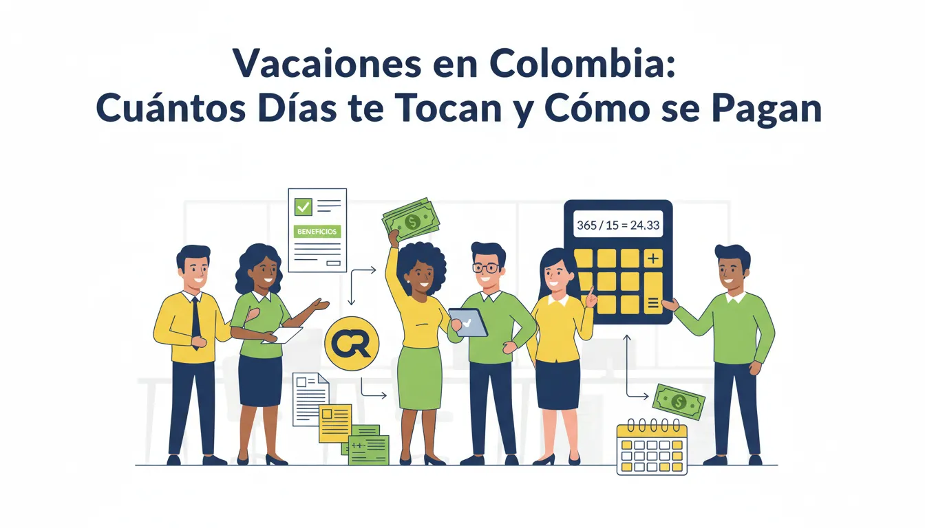 Vacaciones en Colombia: Cuántos Días te Tocan y Cómo se Pagan